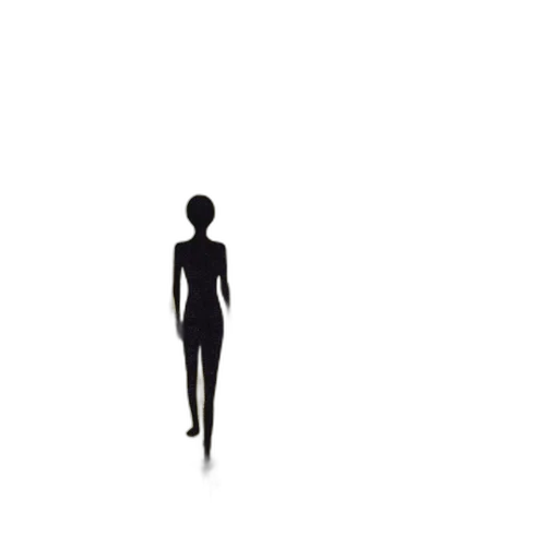 dress, robot, creature, staff transparent PNG cut-out
