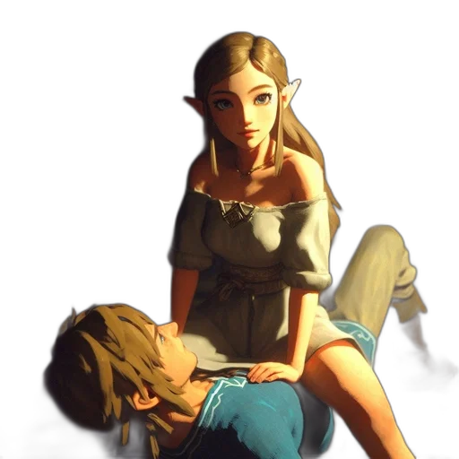 concept art, fantasy art, pixel art, comic book art transparent PNG cut-out