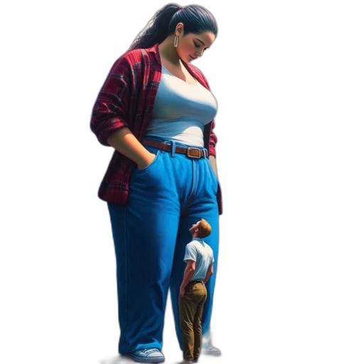 animal, jacket, staff, dress transparent PNG cut-out