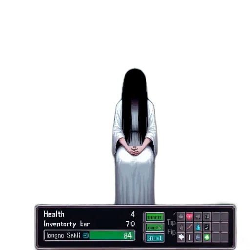 hair, staff, robot, jewelry transparent PNG cut-out