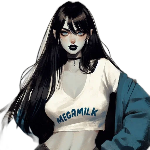 jacket, comic book art, fantasy art, anime transparent PNG cut-out