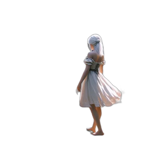 dress, robot, creature, weapon transparent PNG cut-out