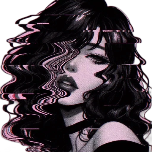 hair, face, mask, creature transparent PNG cut-out