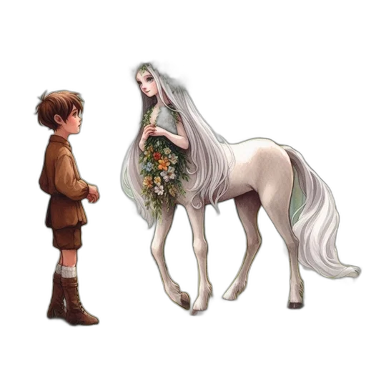 dress, animal, concept art, fantasy art transparent PNG cut-out