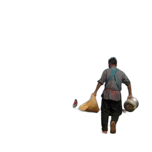 staff, umbrella, food, jacket transparent PNG cut-out