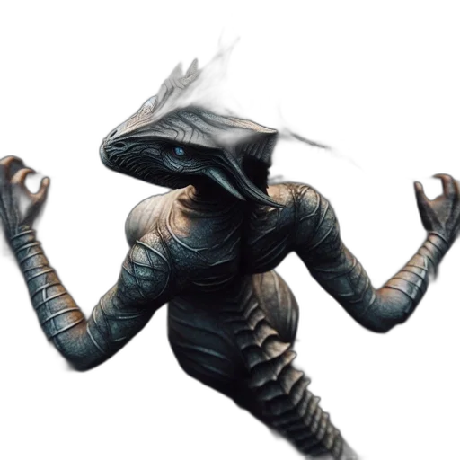 dragon, creature, animal, mask transparent PNG cut-out