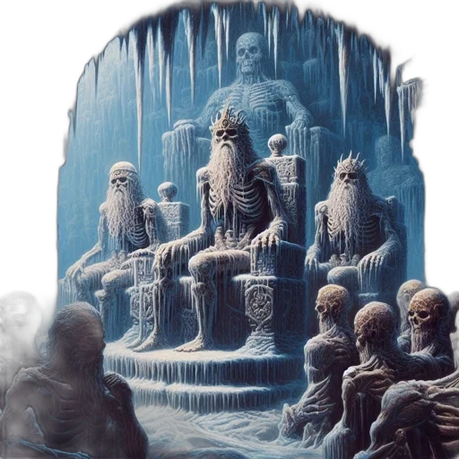 concept art, fantasy art, comic book art, snow transparent PNG cut-out