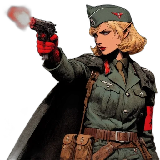 weapon, staff, comic book art, concept art transparent PNG cut-out
