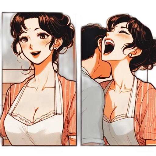 comic book art, cartoon, concept art, anime transparent PNG cut-out