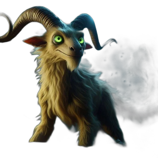 dragon, staff, creature, animal transparent PNG cut-out