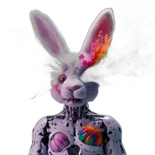 mask, animal, creature, robot transparent PNG cut-out