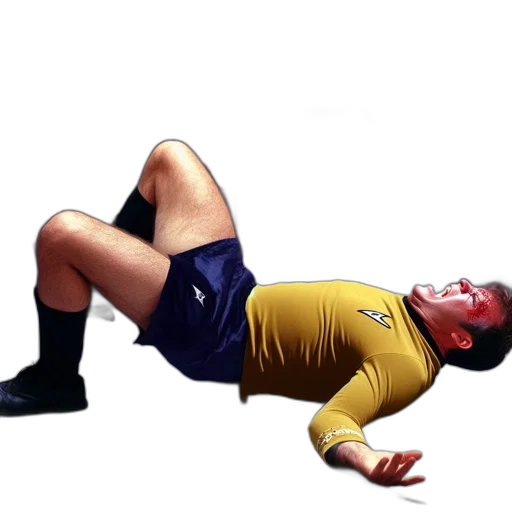 photorealistic, outer space, man, yellow transparent PNG cut-out