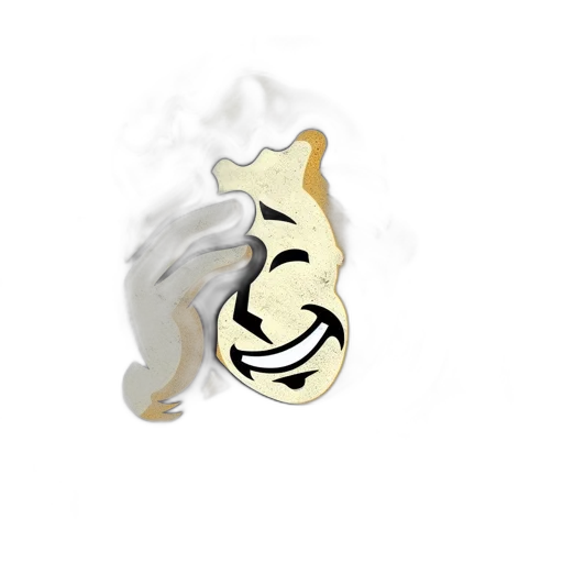 mask, face, dragon, animal transparent PNG cut-out
