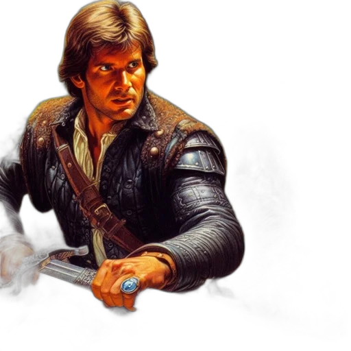 jacket, sword, weapon, concept art transparent PNG cut-out