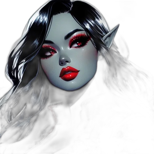 mask, face, creature, fantasy art transparent PNG cut-out
