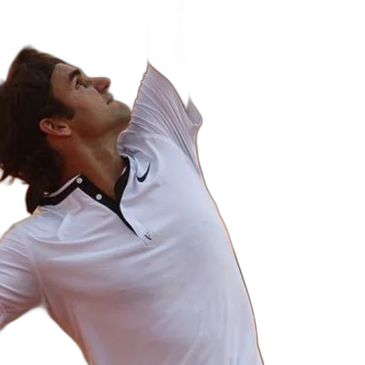 photorealistic, tennis, player, white transparent PNG cut-out