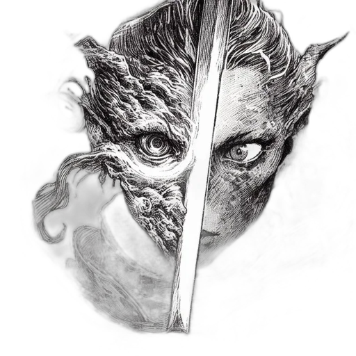 sword, mask, face, weapon transparent PNG cut-out