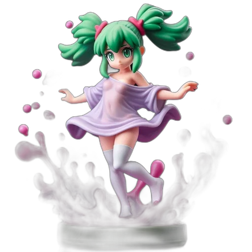concept art, 3d render, fantasy art, pixel art transparent PNG cut-out