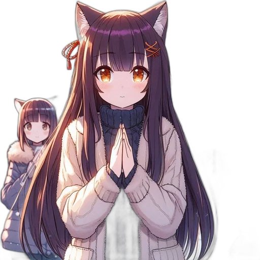 staff, animal, creature, hat transparent PNG cut-out