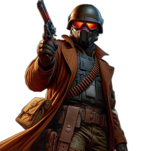 mask, concept art, comic book art, cyberpunk transparent PNG cut-out