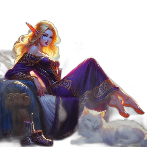 dress, fantasy art, concept art, pixel art transparent PNG cut-out