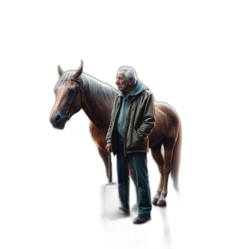 animal, staff, jacket, creature transparent PNG cut-out