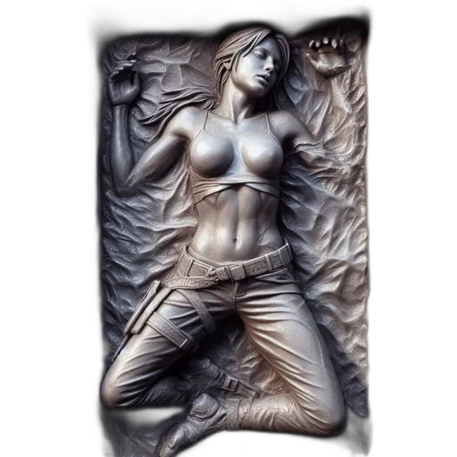 photorealistic, fantasy art, pencil sketch, 3d render transparent PNG cut-out