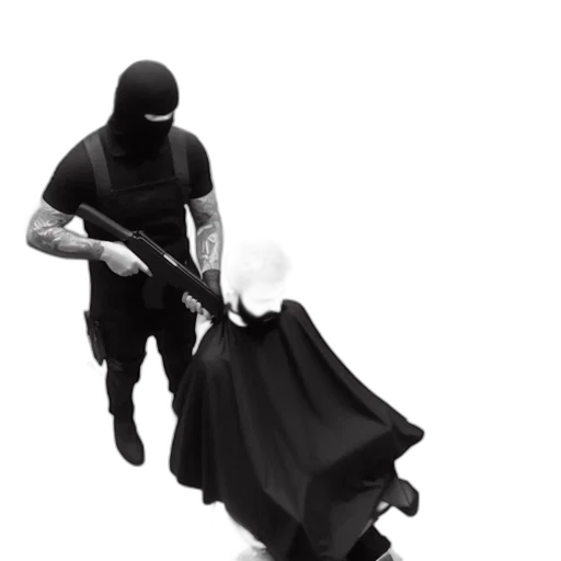 staff, jacket, weapon, dress transparent PNG cut-out