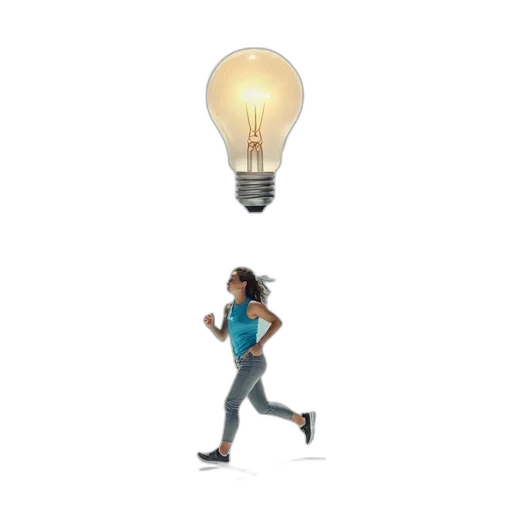 shoes, hair, 3d render, concept art transparent PNG cut-out