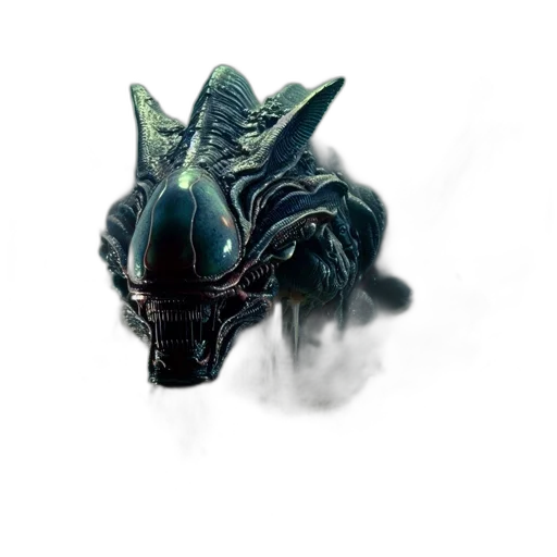 dragon, mask, creature, robot transparent PNG cut-out