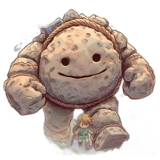 creature, robot, staff, face transparent PNG cut-out