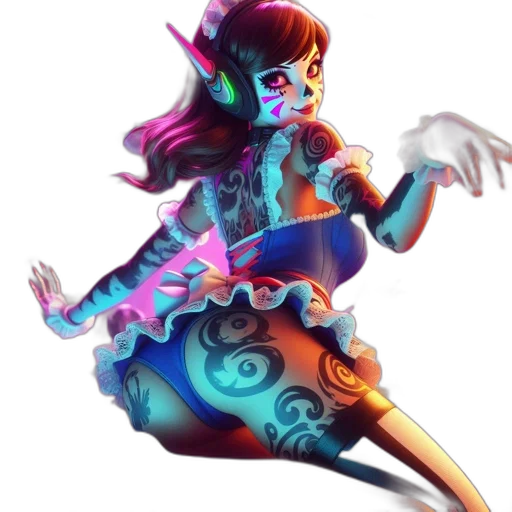 staff, dress, fantasy art, concept art transparent PNG cut-out
