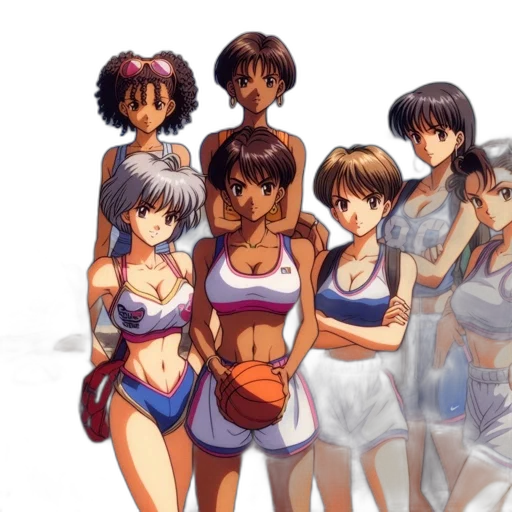 concept art, anime, pixel art, comic book art transparent PNG cut-out