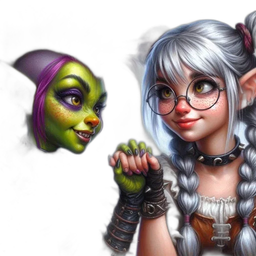 fantasy art, concept art, 3d render, photorealistic transparent PNG cut-out