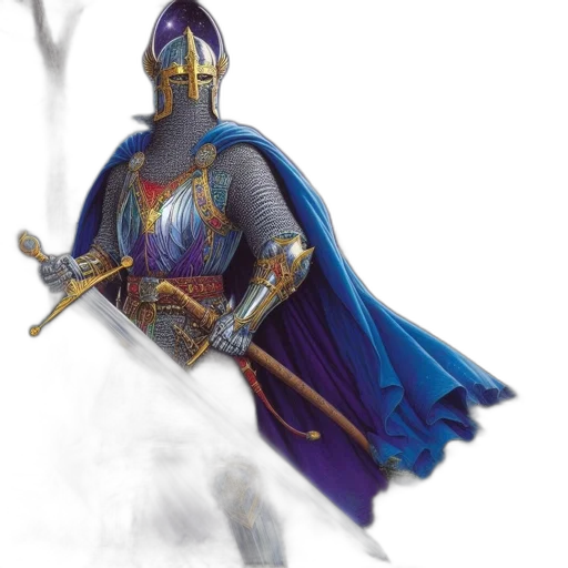 sword, staff, weapon, crown transparent PNG cut-out