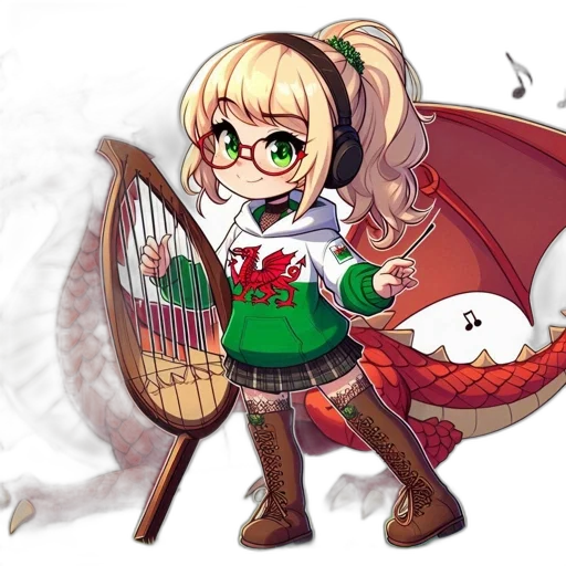 dragon, staff, weapon, fantasy art transparent PNG cut-out