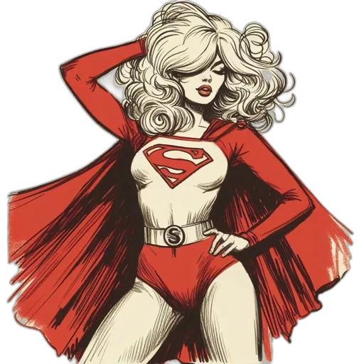 comic book art, concept art, cartoon, fantasy art transparent PNG cut-out