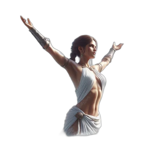 jewelry, staff, dress, sword transparent PNG cut-out