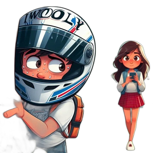 concept art, cartoon, comic book art, 3d render transparent PNG cut-out