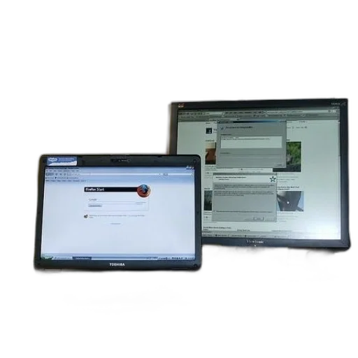 staff, laptop, monitor, sit transparent PNG cut-out