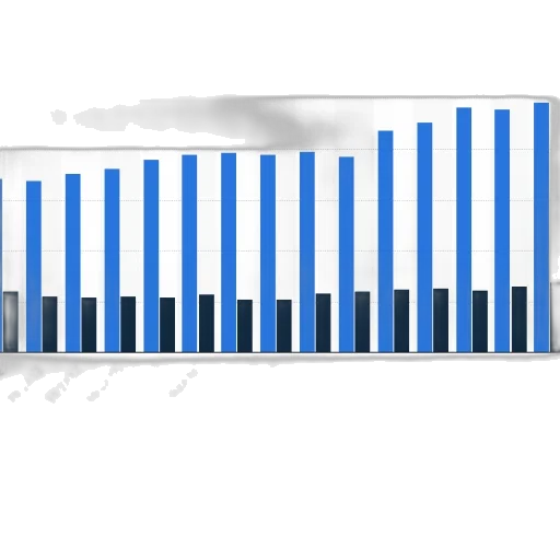 bar, chart, shows, sales transparent PNG cut-out
