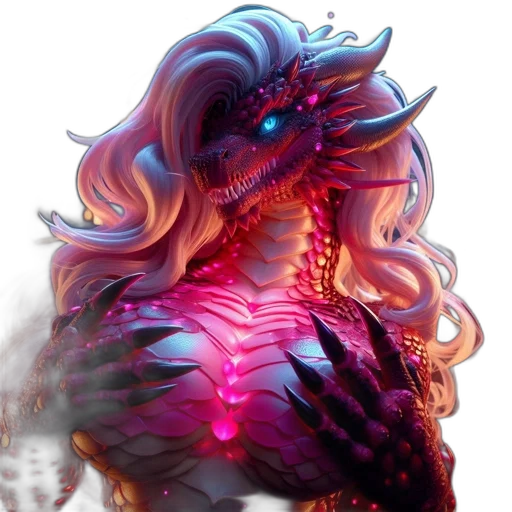 dragon, creature, mask, animal transparent PNG cut-out