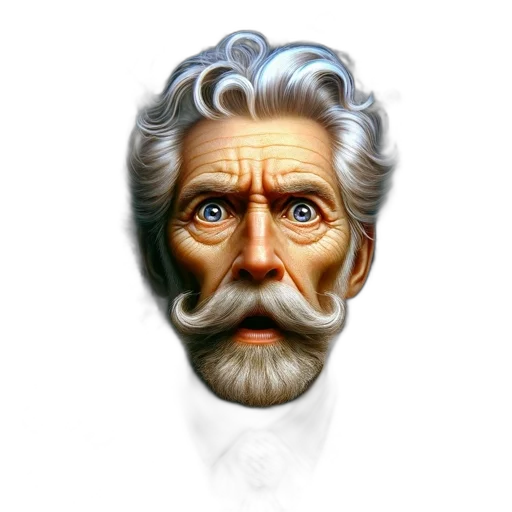 face, staff, mask, hair transparent PNG cut-out