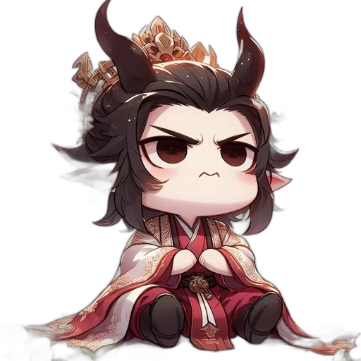 dragon, staff, fantasy art, anime transparent PNG cut-out