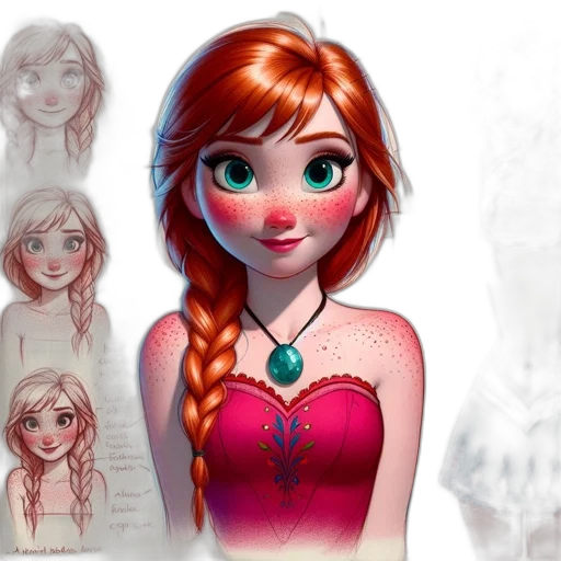 dress, concept art, fantasy art, 3d render transparent PNG cut-out