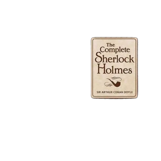 complete, sherlock, holmes, book transparent PNG cut-out