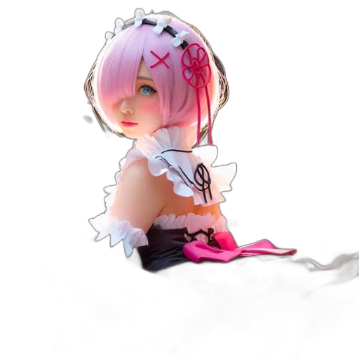 dress, weapon, robot, staff transparent PNG cut-out