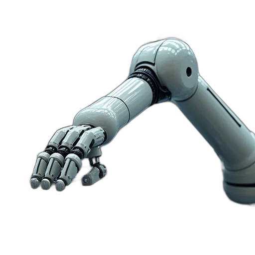 robot, 3d render, cyberpunk, concept art transparent PNG cut-out