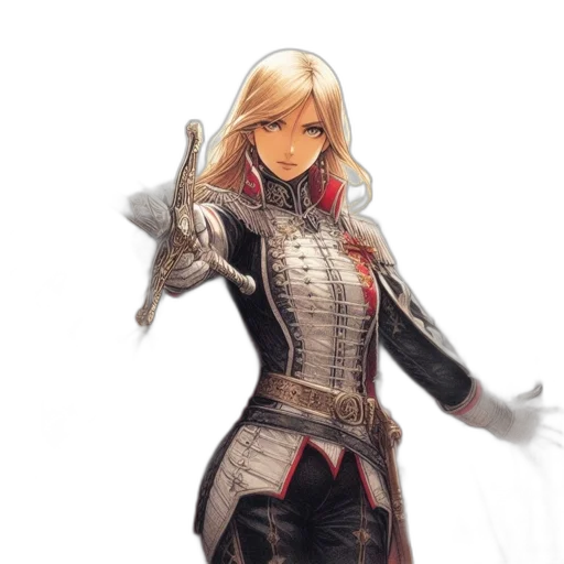 sword, weapon, staff, jacket transparent PNG cut-out