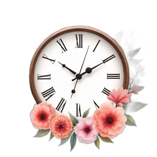 photorealistic, 3d render, watercolor, flowers transparent PNG cut-out